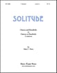 Solitude Handbell sheet music cover